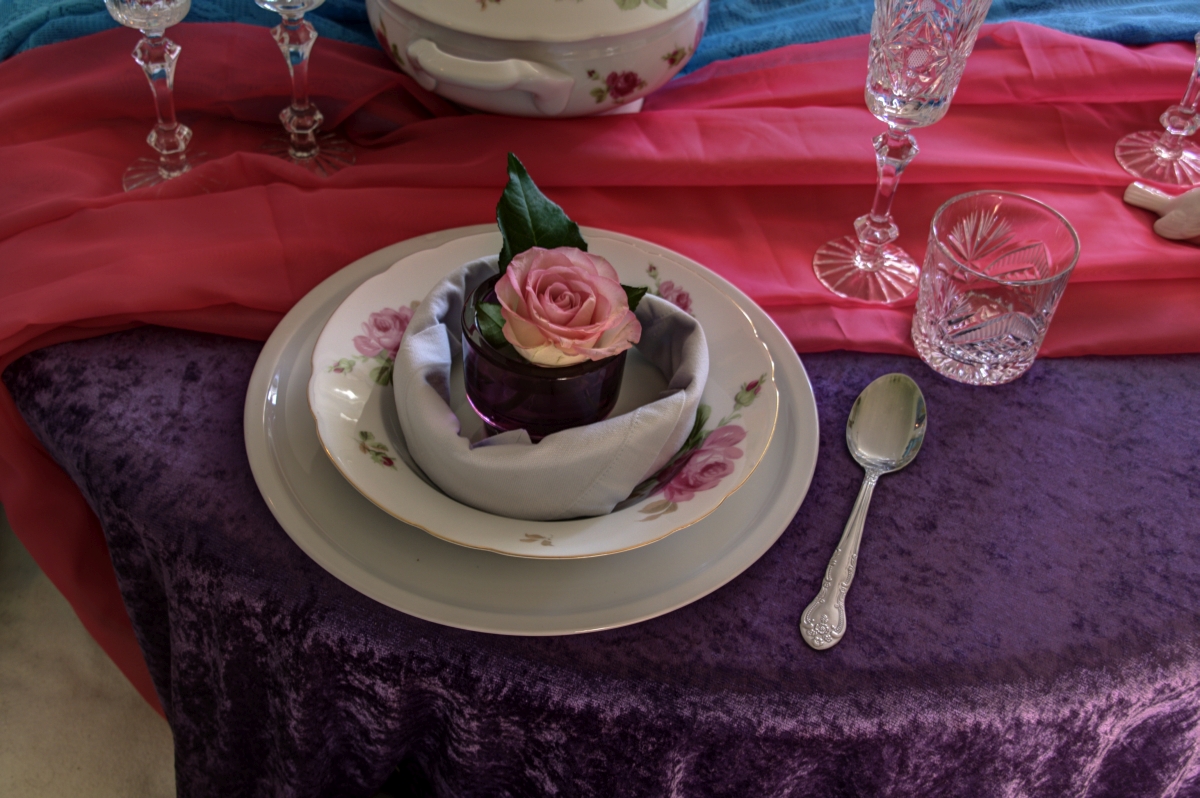 Champagner-Suppe oder fünf Sterne für daheim Tischdeko