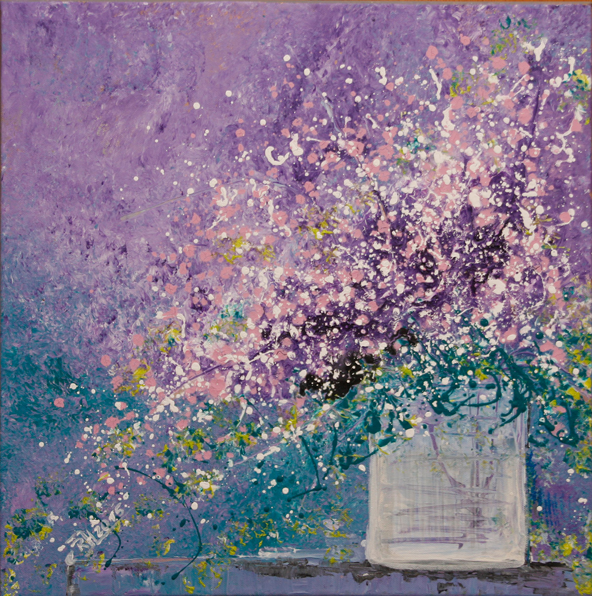 Gemälde Schleierkraut Gemälde Schleierkraut