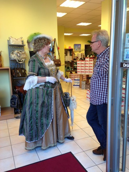 Renata Linné und Gerd Horn im Gepräch