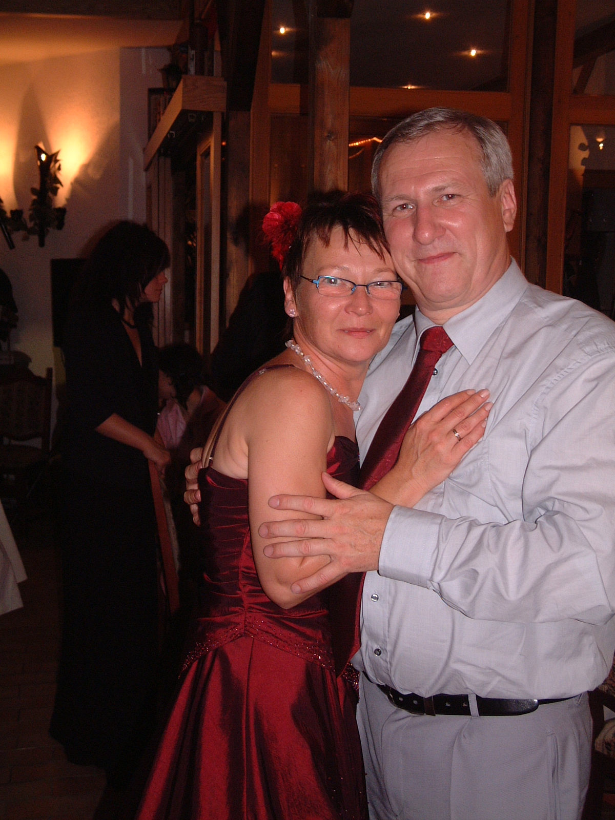 Ramona & Gunter am Hochzeitstag 2007